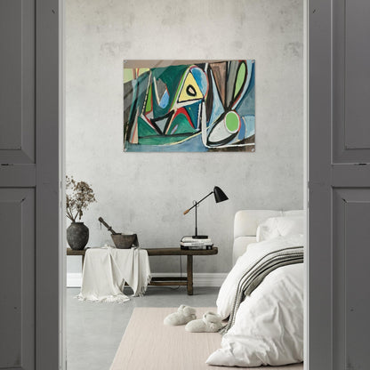 Montrouge - 1948 - Bram van Velde Acrylic Print - 70x100 cm / 28x40″ inches