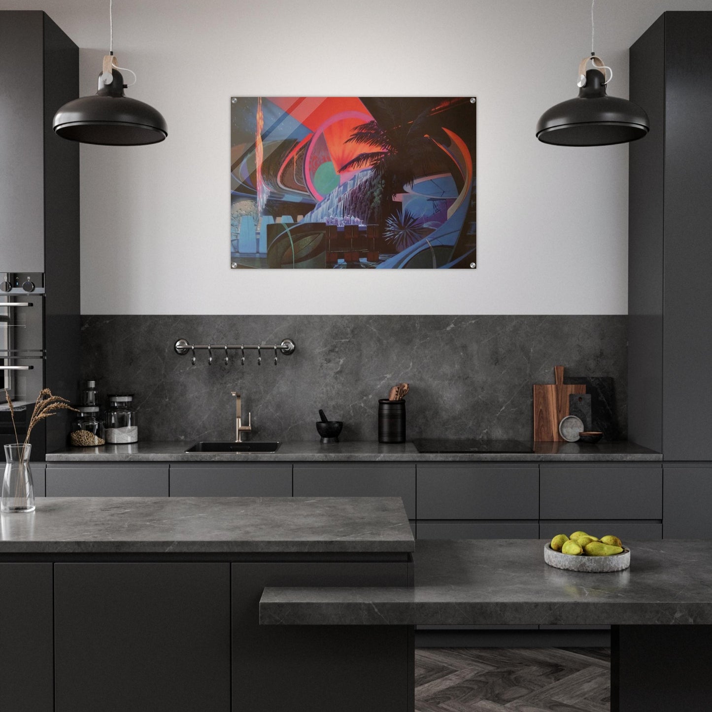 Syd Mead - Syd Mead Acrylic Print - 70x100 cm / 28x40″ inches | Syd Mead Wall Art | Syd Mead Prints