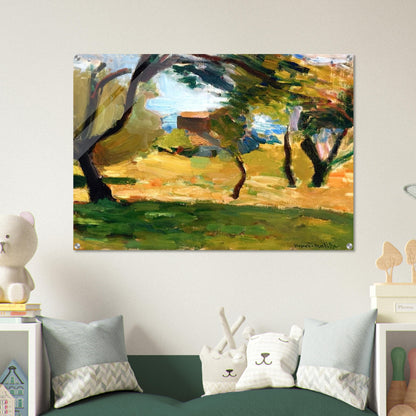 CORSICAN LANDSCAPE 1898 1 - Henri Matisse Acrylic Print - 70x100 cm / 28x40″ inches