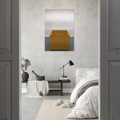 Untitled - 1976 - Donald Judd Brushed Aluminum Print - 70x100 cm / 28x40 inches | Donald Judd Aluminum Print | Donald Judd Prints