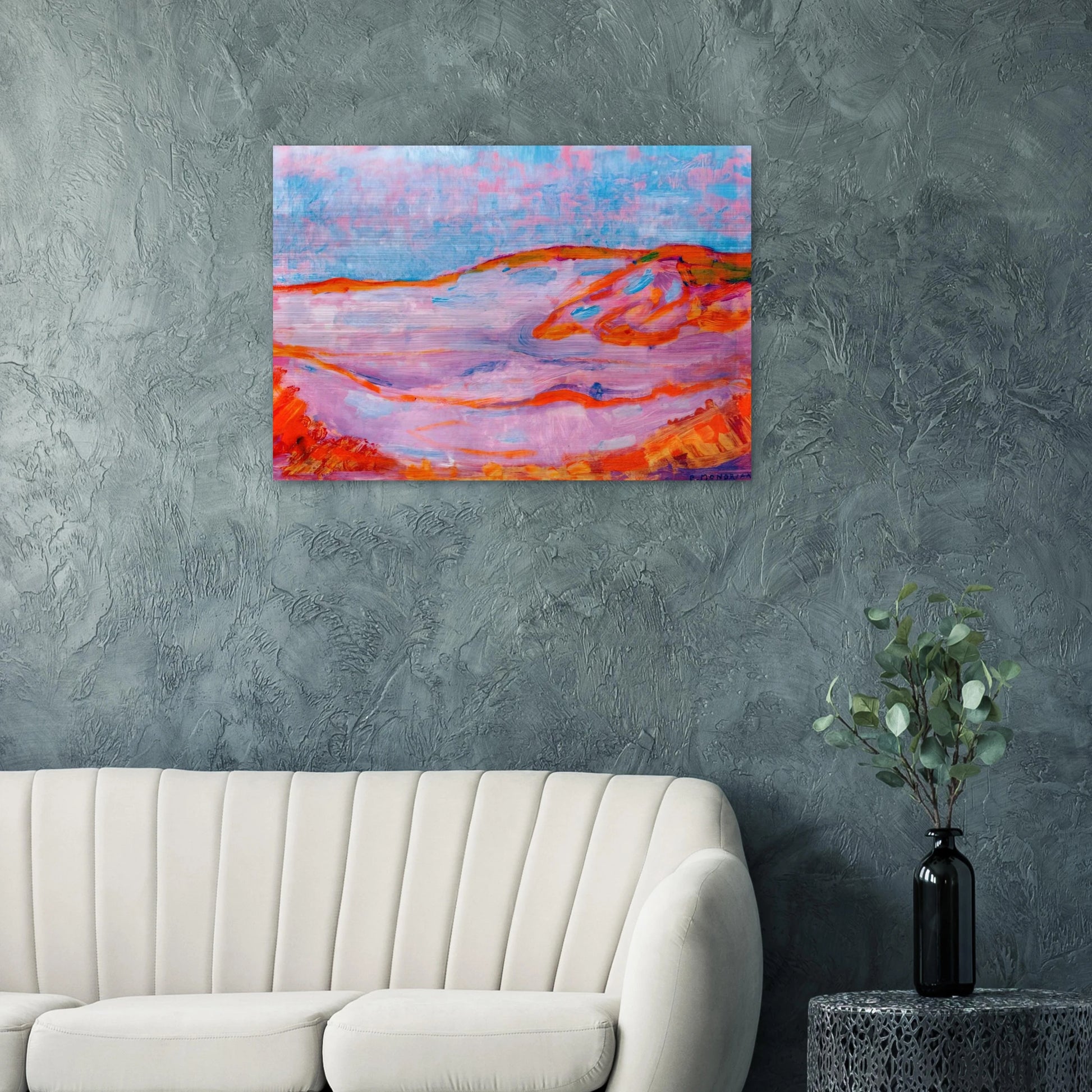 Dune IV - Piet Mondrian Brushed Aluminum Print - 70x100 cm / 28x40 inches | Piet Mondrian Aluminum Print | Piet Mondrian Prints