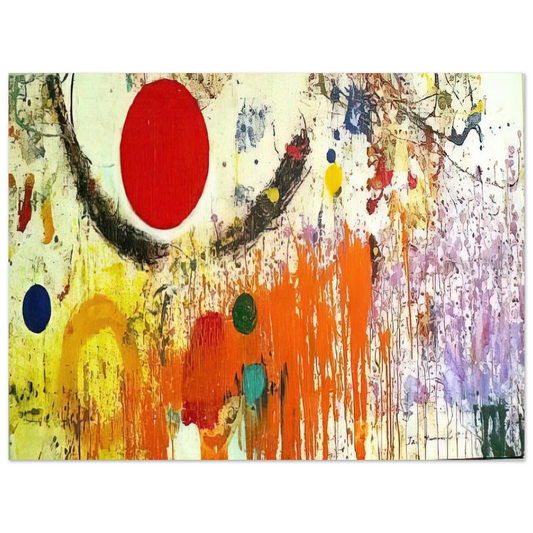 Taro Yamamoto - UNTITLED 1972  75x100 cm / 30x40inches Fine Art Poster