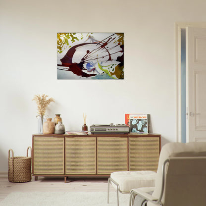 IN PRINCIPIODEUS CREAVIT 1964 - Salvador Dali Brushed Aluminum Print - 70x100 cm / 28x40 inches | Salvador Dali Aluminum Print | Salvador Dali Prints