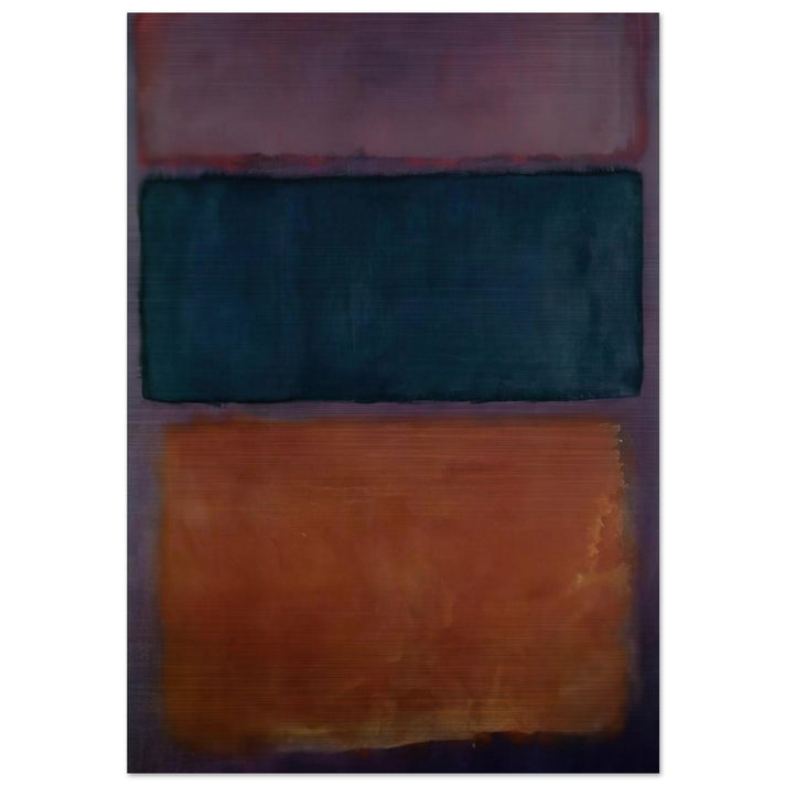 Untitled - 1963 - Mark Rothko Brushed Aluminum Print - 70x100 cm / 28x40 inches | Mark Rothko Aluminum Print | Mark Rothko Prints
