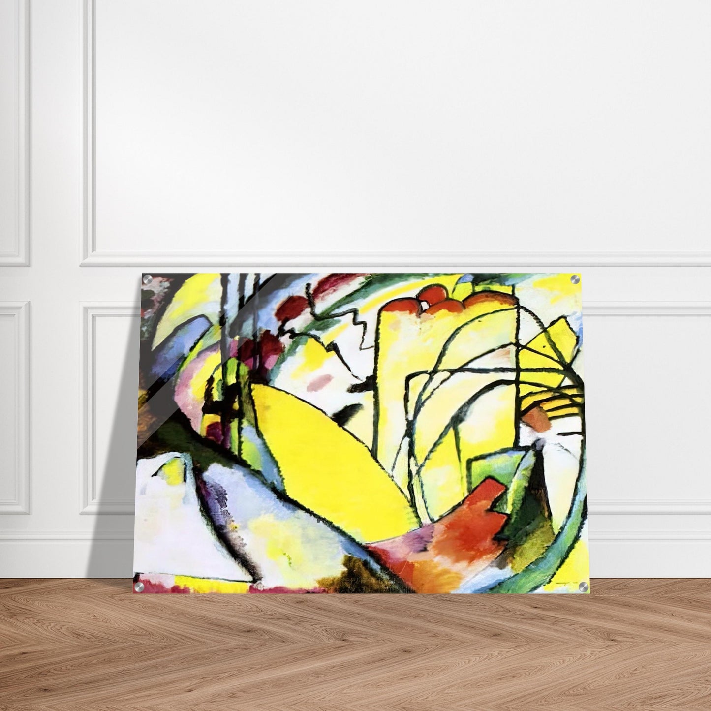 IMPROVISATION 10 1910 - Wassily Kandinsky Acrylic Print - 70x100 cm / 28x40″ inches