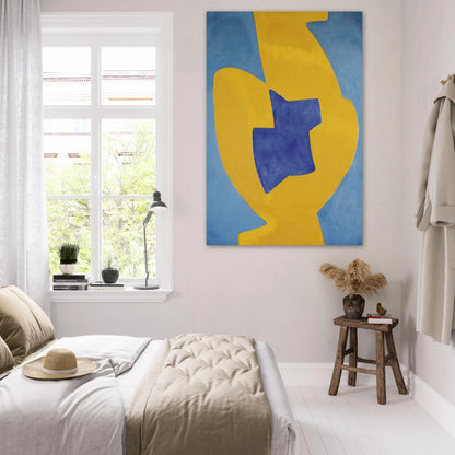 Composition abstraite - 1968 - Serge Poliakoff Art Prints - 100x150 cm / 40x60″ inches | Serge Poliakoff Poster | Serge Poliakoff Prints