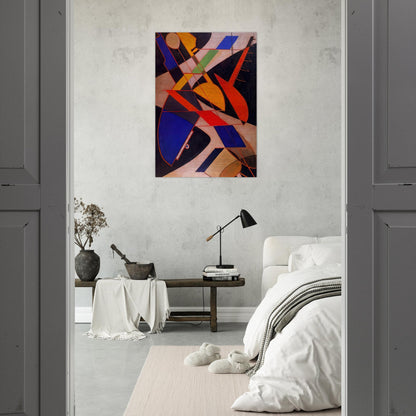 ORQUESTA SINFONICA 1916 - Man Ray Brushed Aluminum Print - 70x100 cm / 28x40 inches | Man Ray Aluminum Print | Man Ray Prints