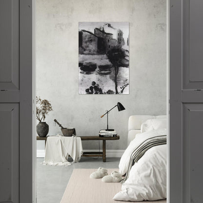 LLANE BEACH CADAQUES - Salvador Dali Brushed Aluminum Print - 70x100 cm / 28x40 inches | Salvador Dali Aluminum Print | Salvador Dali Prints