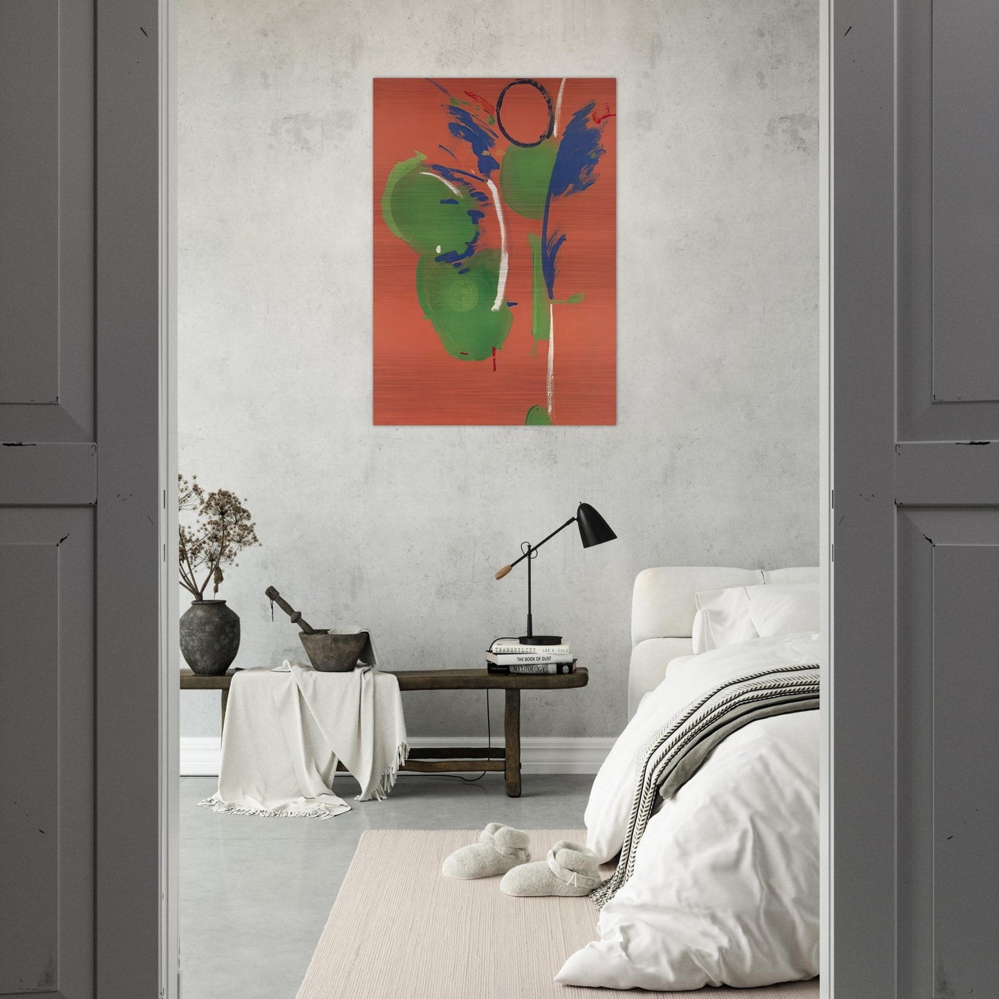 Mary, Mary - 1987 - Helen Frankenthaler Brushed Aluminum Print - 70x100 cm / 28x40 inches | Helen Frankenthaler Aluminum Print | Helen Frankenthaler Prints