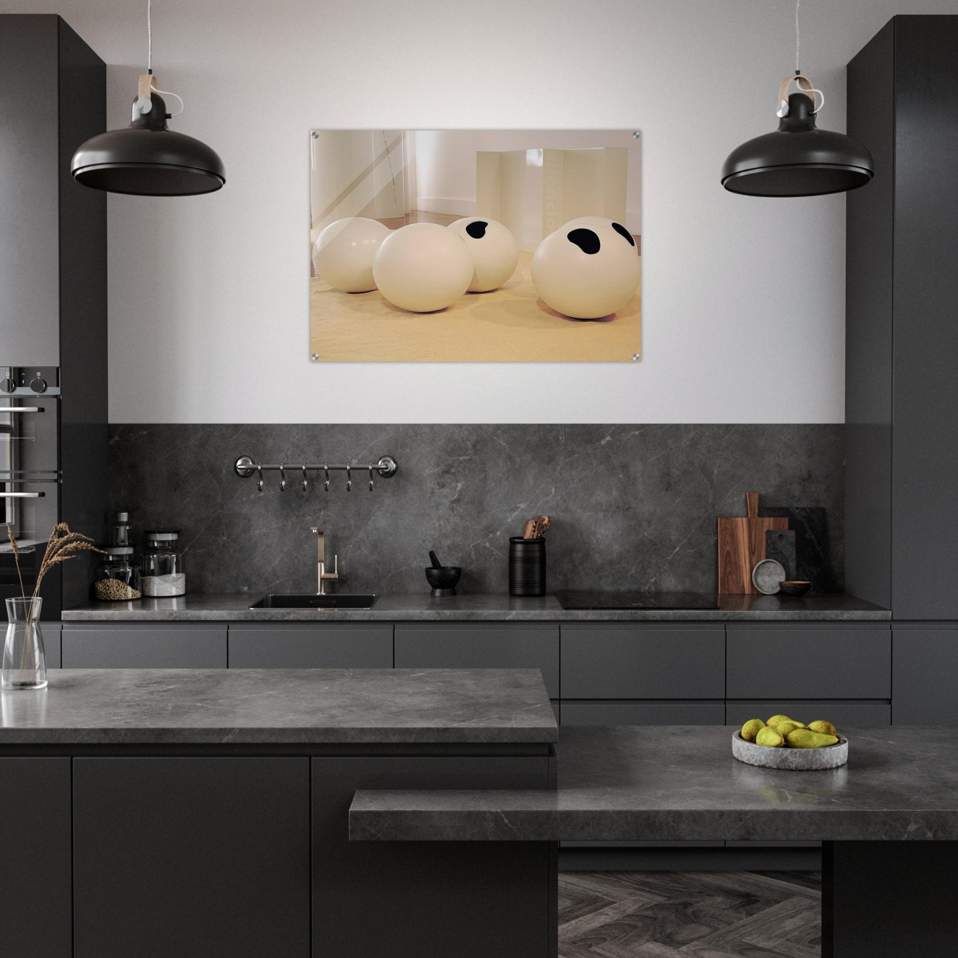 Balls - 2001 - Lygia Pape Acrylic Print - 70x100 cm / 28x40″ inches | Lygia Pape Wall Art | Lygia Pape Prints