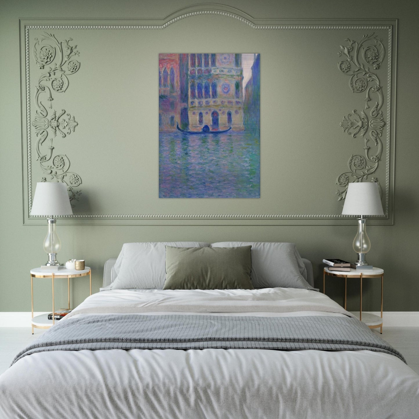 Palazzo Dario 4 - claude monet Brushed Aluminum Print - 70x100 cm / 28x40 inches | claude monet Aluminum Print | claude monet Prints