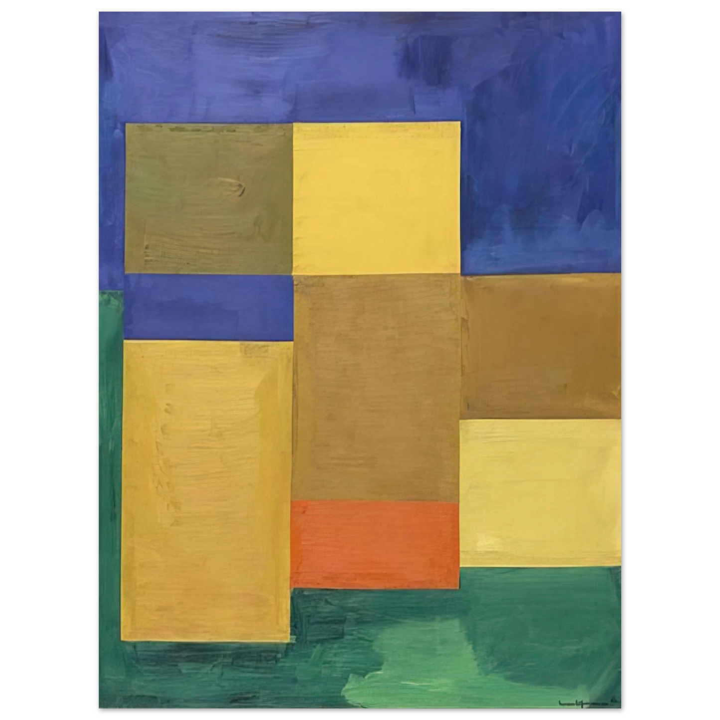 Hans Hofmann - Silent Night  75x100 cm / 30x40inches Fine Art Poster