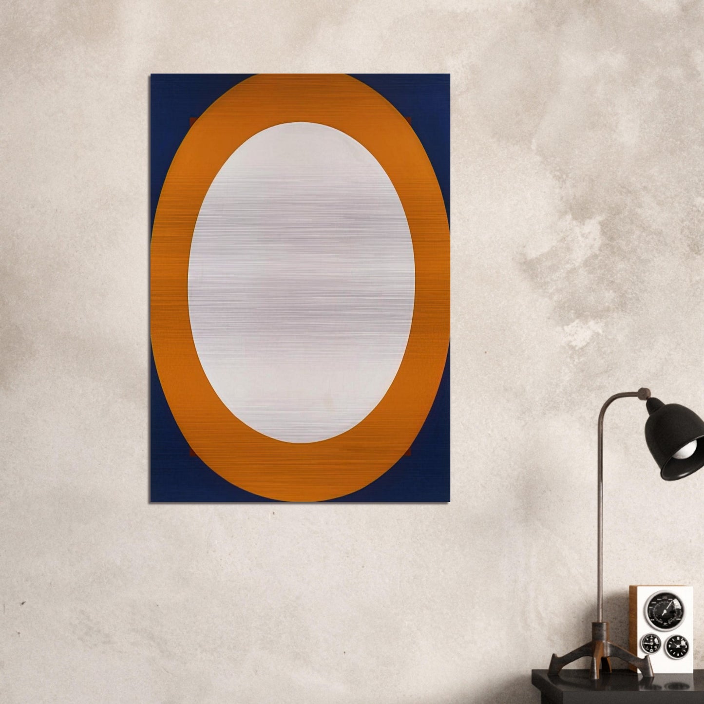 Mao - Al Held Brushed Aluminum Print - 70x100 cm / 28x40 inches | Al Held Aluminum Print | Al Held Prints