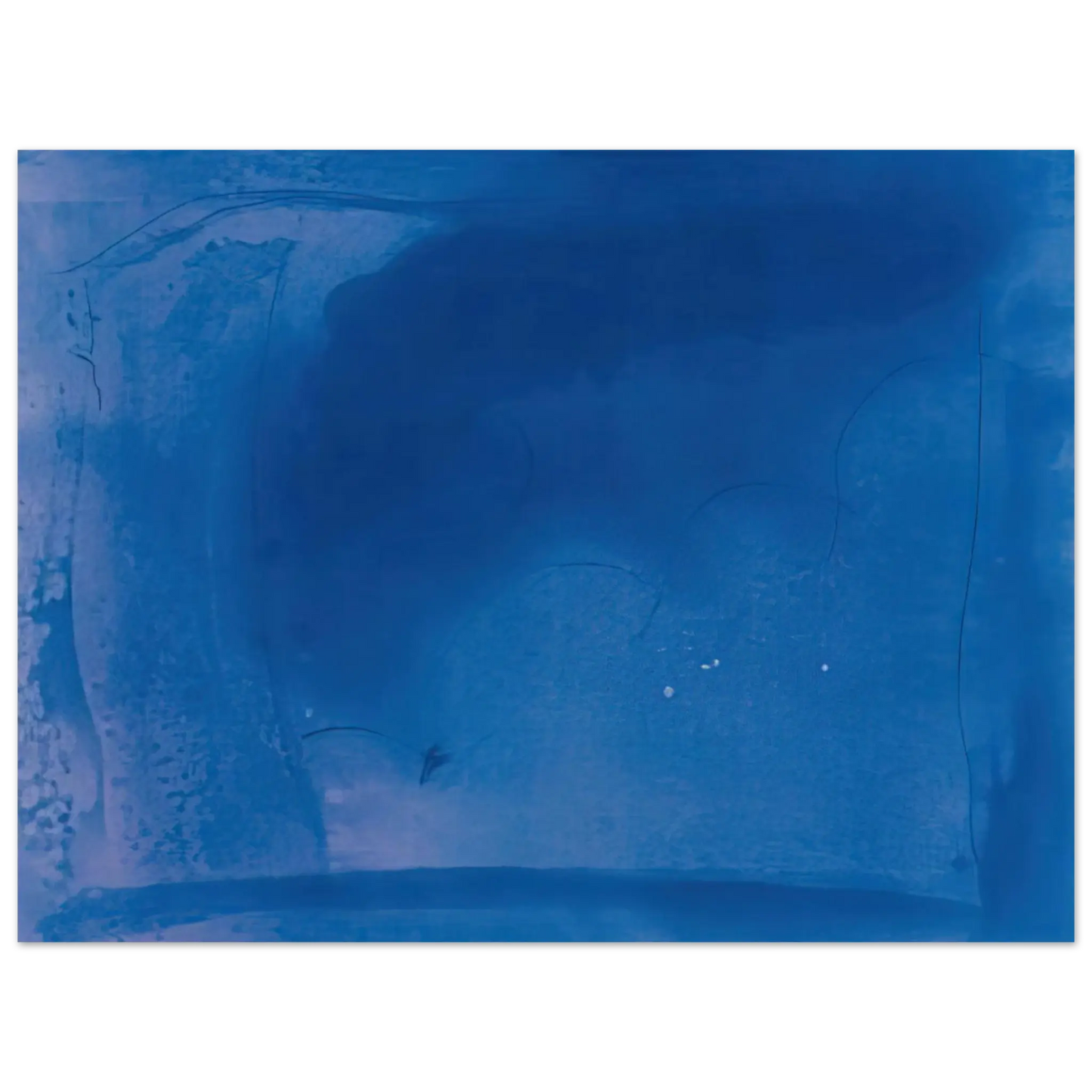 Helen Frankenthaler - Corot s Mark - 1987 Wall art - 45x60 cm / 18x24 Inches - Fine Art Poster - -