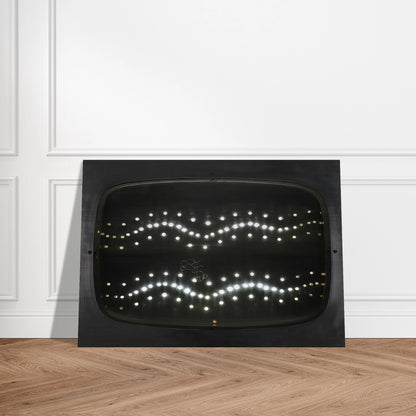 Televisor hidraulizado 1 - 1956 - Gyula Kosice Brushed Aluminum Print - 70x100 cm / 28x40 inches | Gyula Kosice Aluminum Print | Gyula Kosice Prints