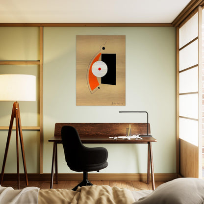 Untitled - 1962 - Carmelo Arden Quin Brushed Aluminum Print - 70x100 cm / 28x40 inches | Carmelo Arden Quin Aluminum Print | Carmelo Arden Quin Prints