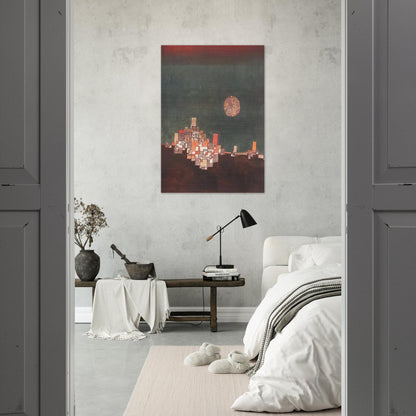 CHOSEN SITE 1940 - Paul Klee Brushed Aluminum Print - 70x100 cm / 28x40 inches | Paul Klee Aluminum Print | Paul Klee Prints