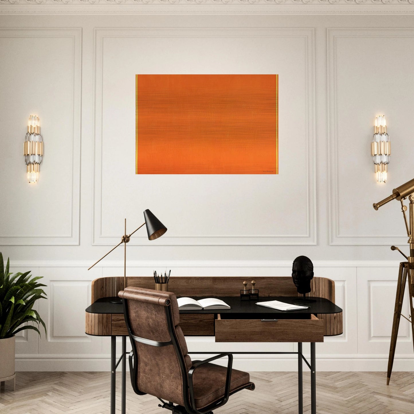 The Third - Barnett Newman Brushed Aluminum Print - 70x100 cm / 28x40 inches | Barnett Newman Aluminum Print | Barnett Newman Prints