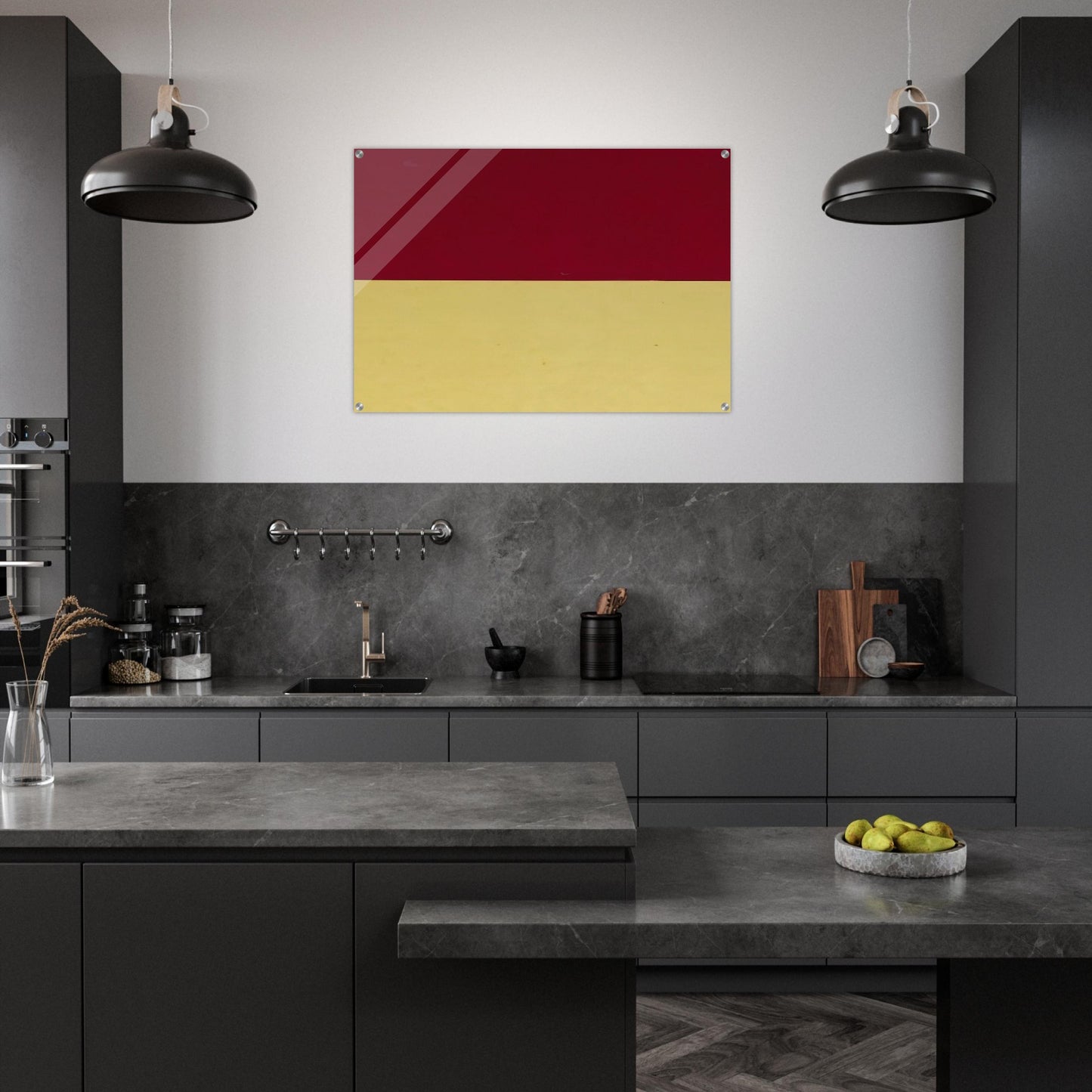 Red and Yellow - Ellsworth Kelly Acrylic Print - 70x100 cm / 28x40″ inches