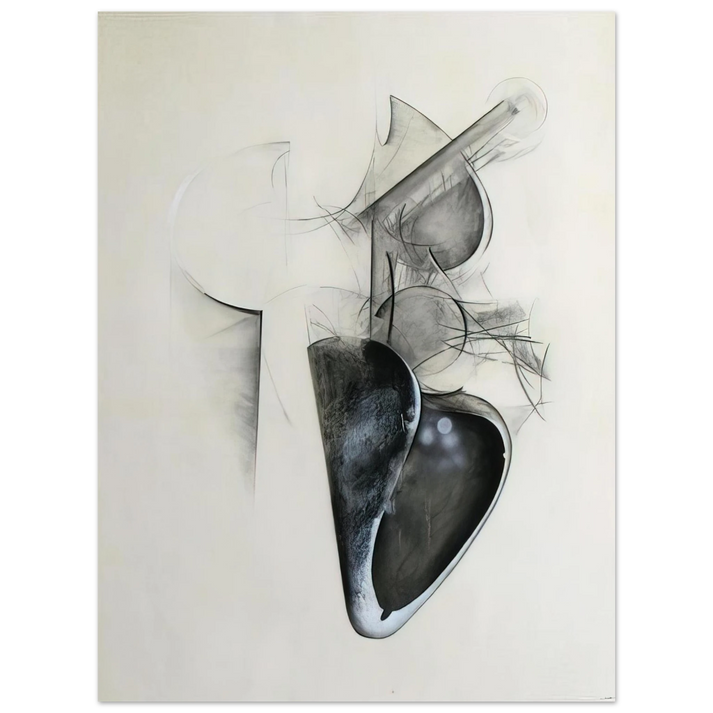 Jay DeFeo - Jay DeFeo/BIG/Untitled Shoetree series  75x100 cm / 30x40inches Fine Art Poster