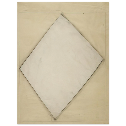 Ellsworth Kelly - Study for White Sculpture  75x100 cm / 30x40inches Fine Art Poster