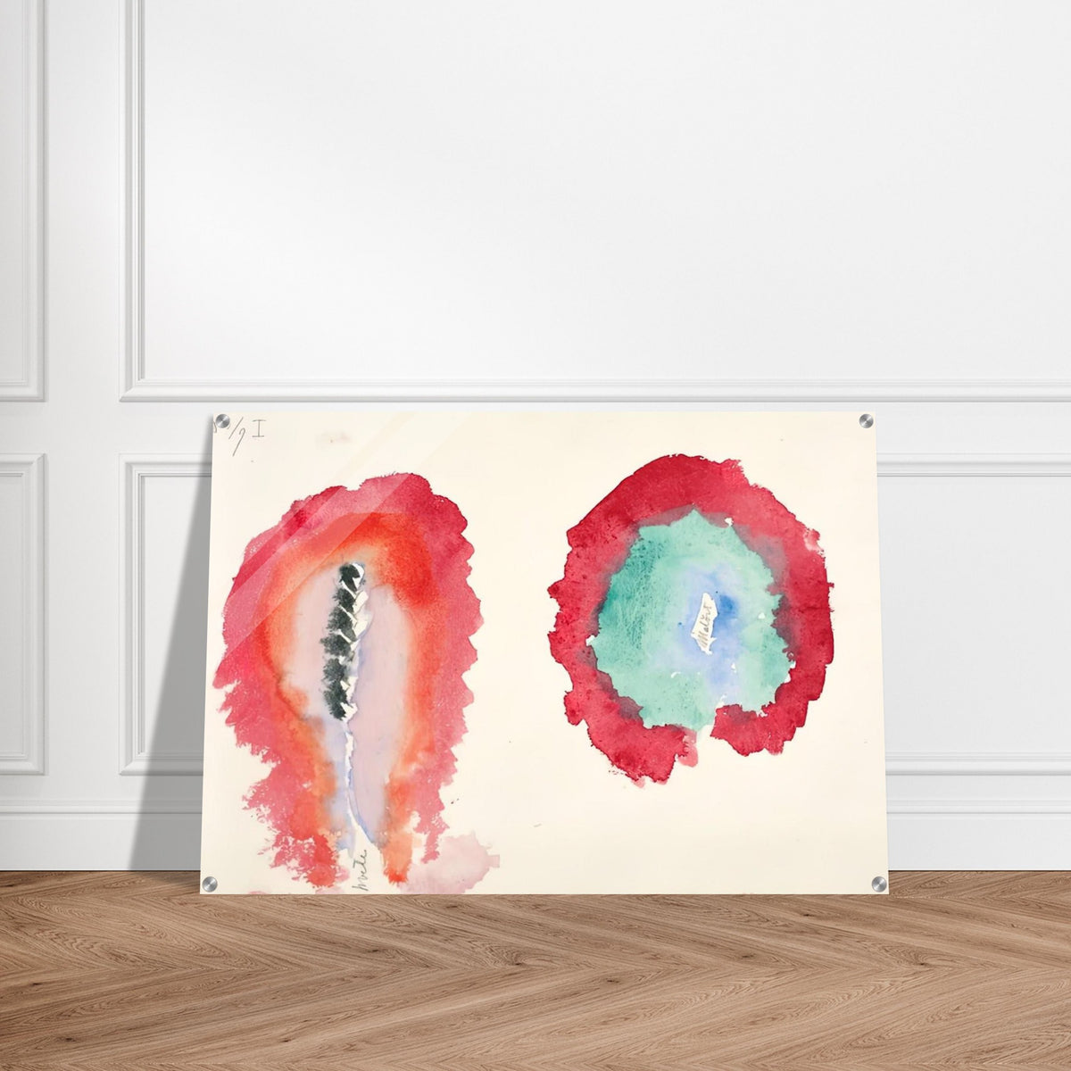 WHEAT AND WORMWOOD 1922 - Hilma af Klint Acrylic Print - 70x100 cm / 28x40″ inches