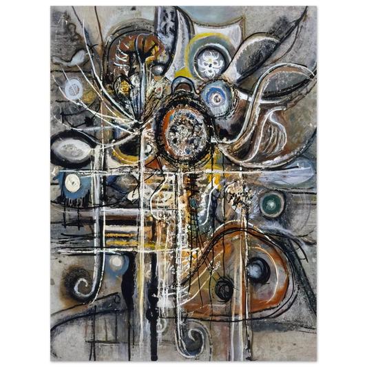 Richard Pousette-Dart - The Center - 1943  75x100 cm / 30x40inches Fine Art Poster