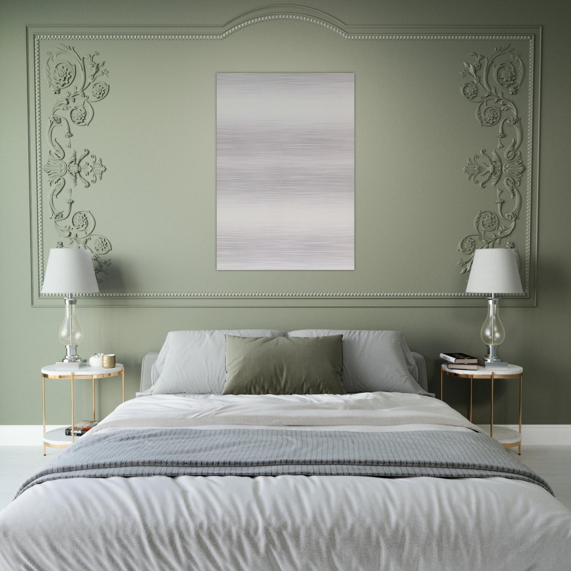 Twin - Robert Ryman Brushed Aluminum Print - 70x100 cm / 28x40 inches | Robert Ryman Aluminum Print | Robert Ryman Prints