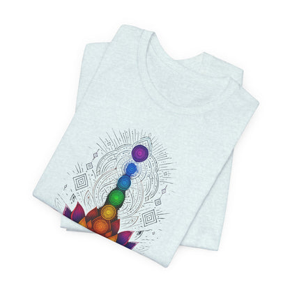 Chakra-Lotusblume, spiritueller Yoga-Liebhaber