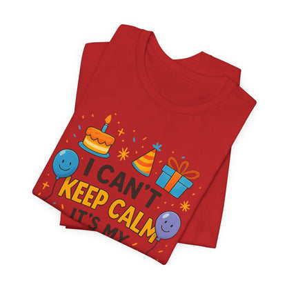 Geburtstagsgeschenk für Papa: Ich kann nicht ruhig bleiben, es ist Papas Geburtstag! Alles Gute zum Geburtstag, Papa!