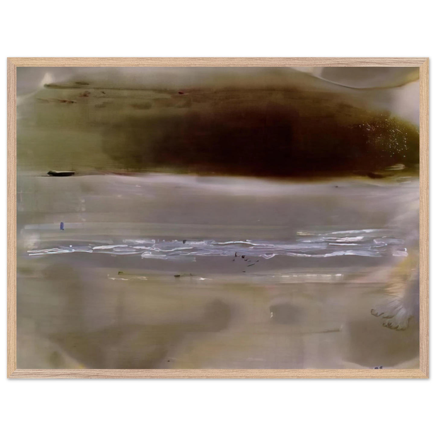 Helen Frankenthaler - Viewpoint II - 1979 Wall art - A1 (59.4 x 84.1  cm) - Premium Wooden Framed Poster With Fine Art Paper-canvas - White frame