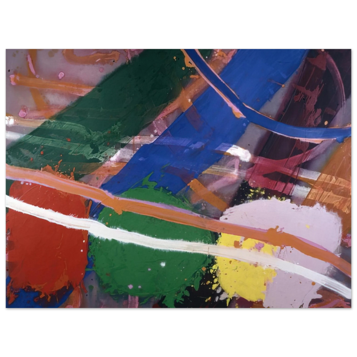 Albert Irvin - Festival - 1983  75x100 cm / 30x40inches Fine Art Poster