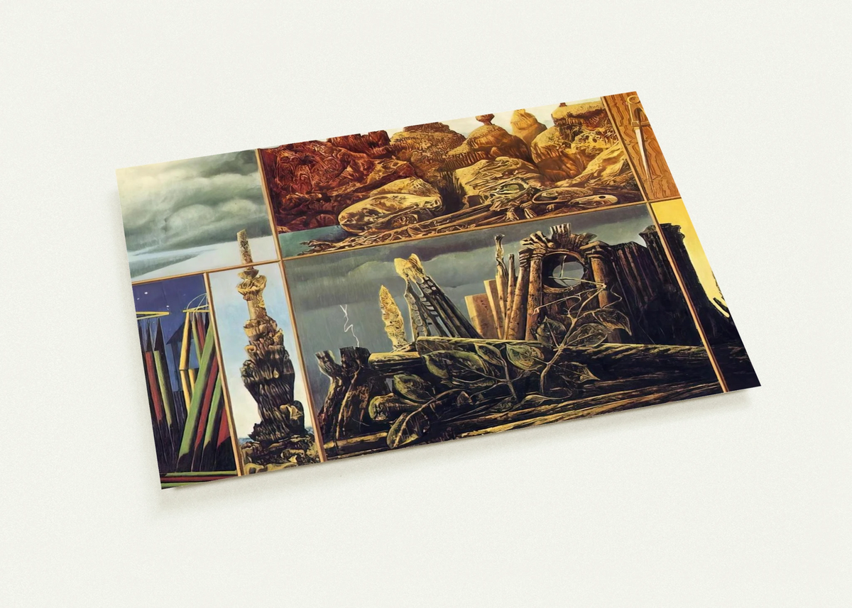 Painting for Young People By Max Ernst Pack of 10 Post Cards | Max Ernst Post Cards | A6 (10.5 x 14.8 cm) - 4.1 x 5.8 inches