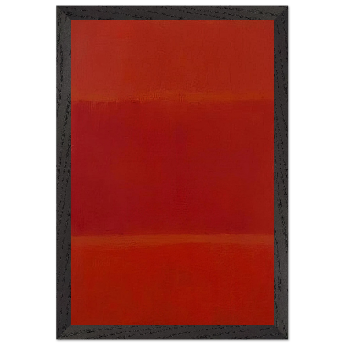 Mark Rothko - Red and Orange - 1955 Wall Art - 60x80 cm / 24x32 inches - Fine Art Poster-canvas - -