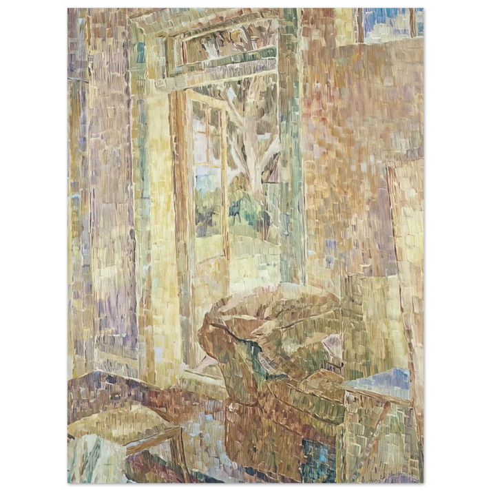 Grace Cossington Smith - Door into the garden - 1947  75x100 cm / 30x40inches Fine Art Poster