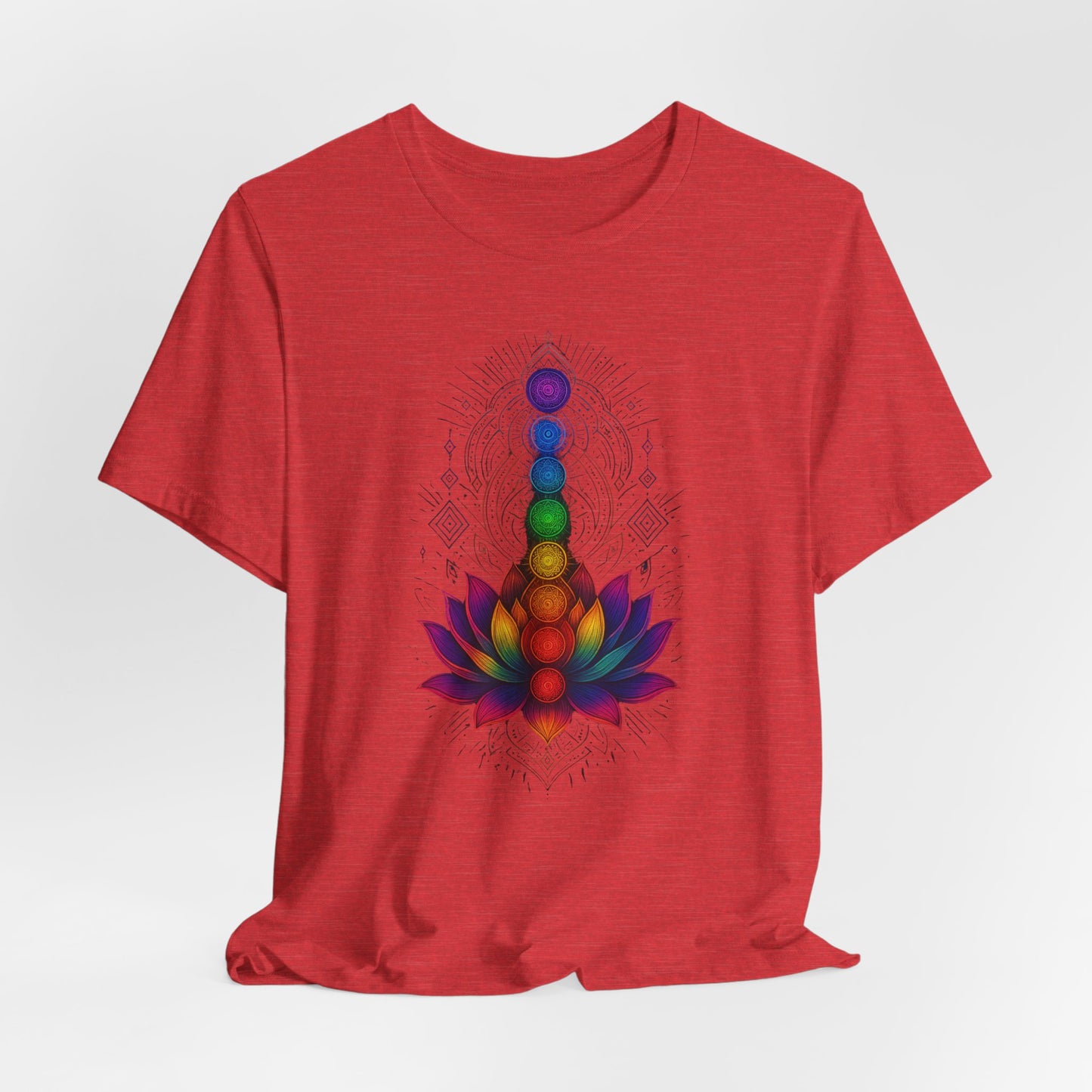 Chakra-Lotusblume, spiritueller Yoga-Liebhaber