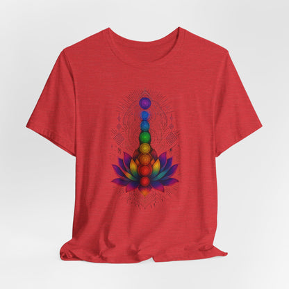 Chakra-Lotusblume, spiritueller Yoga-Liebhaber