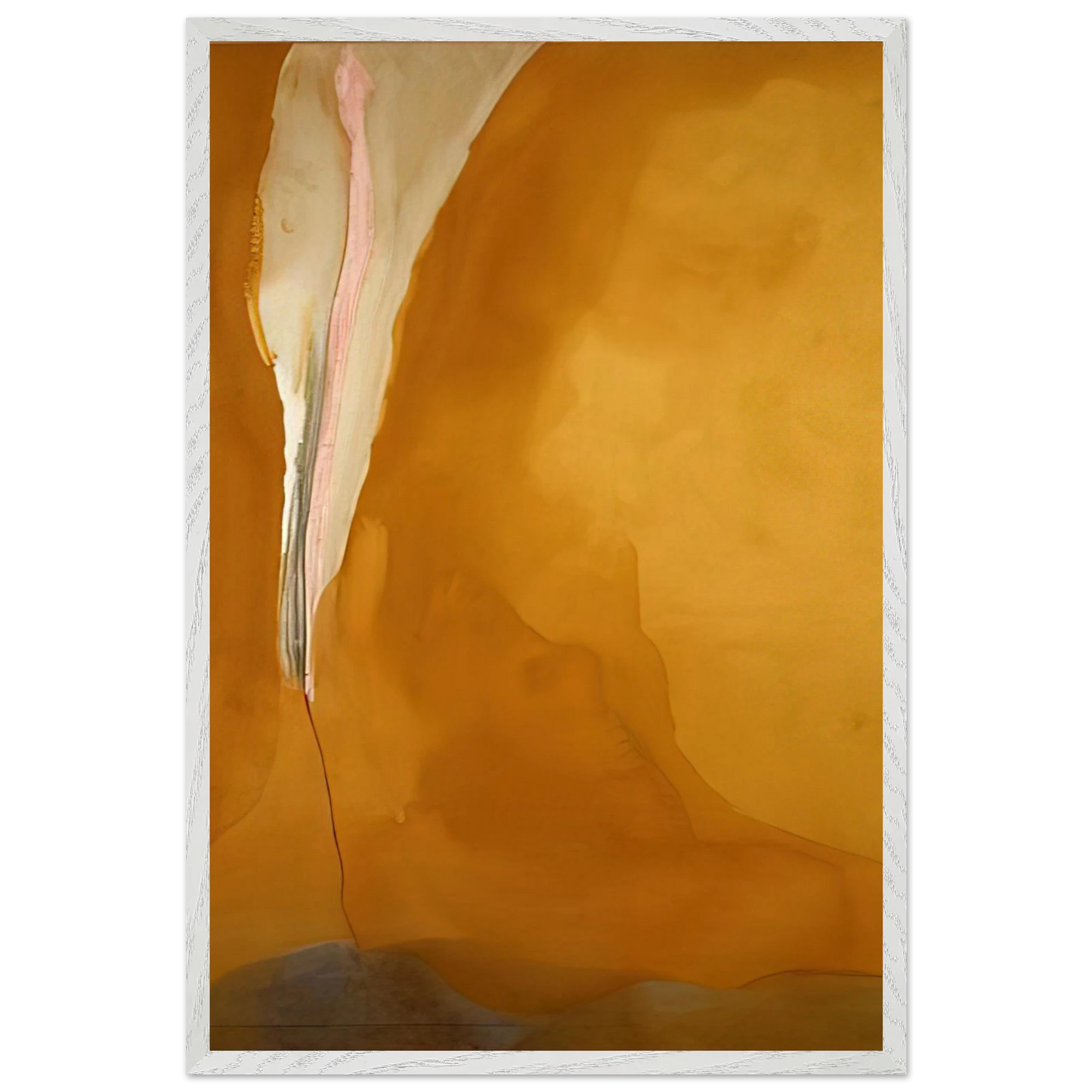 Helen Frankenthaler - Coral Wedge - 1972 Wall art - A2 (42 x 59.4  cm) - Fine Art Poster-canvas - -
