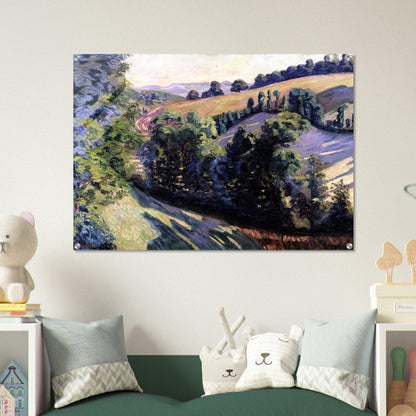 Landscape at Pontgibaud - Armand Guillaumin Acrylic Print - 70x100 cm / 28x40″ inches