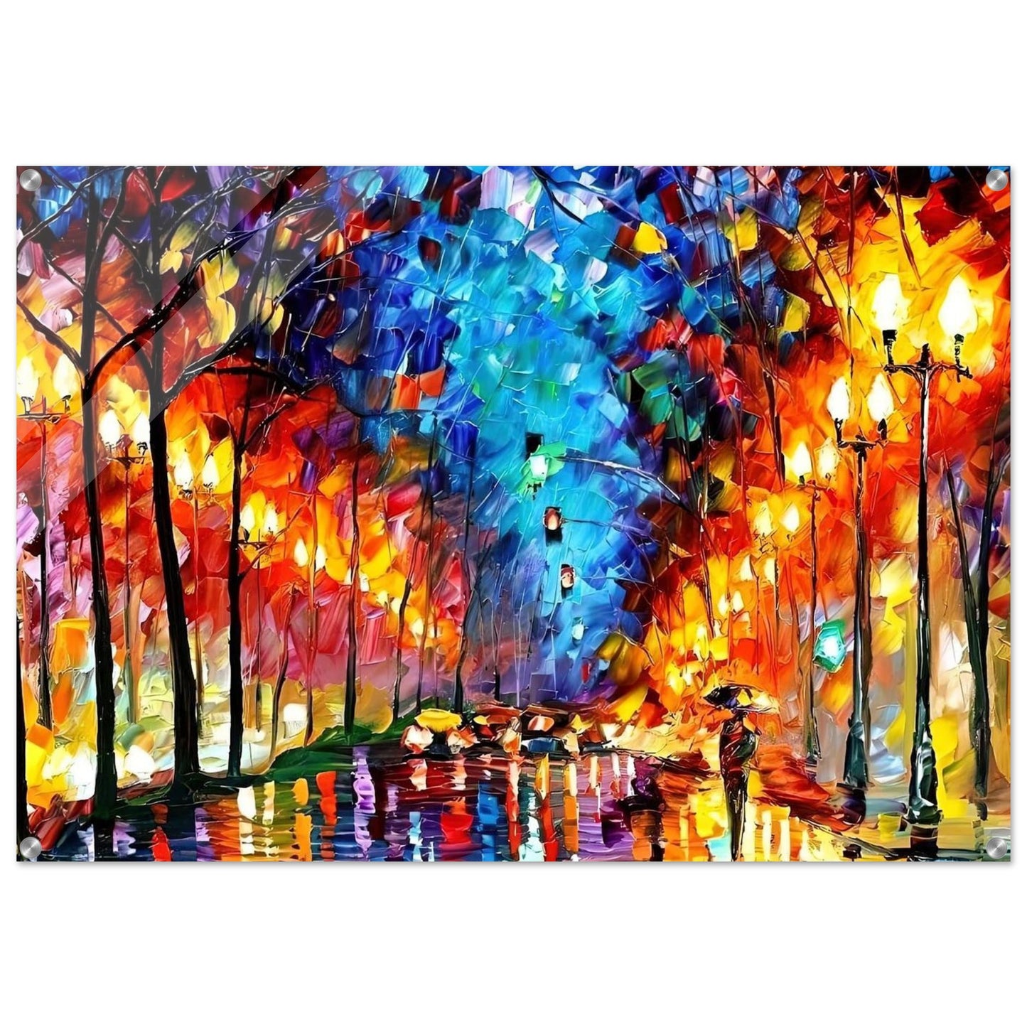 Leonid Afremov - Leonid Afremov Acrylic Print - 70x100 cm / 28x40″ inches | Leonid Afremov Wall Art | Leonid Afremov Prints