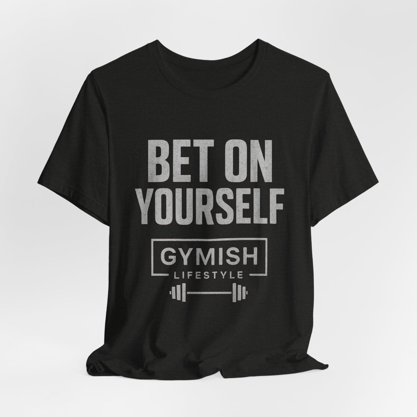 Fitness-Motivations-T-Shirt – Gymish Lifestyle: Setz dich selbst! Workout-Shirts für Männer
