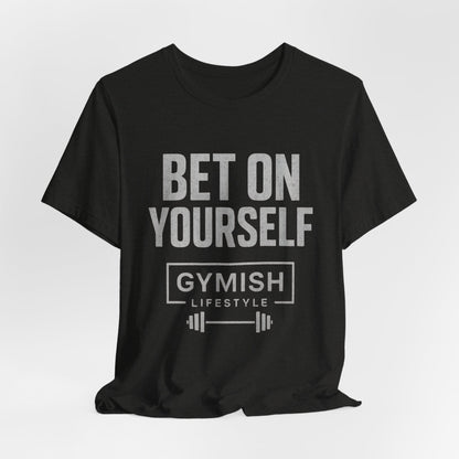 Fitness-Motivations-T-Shirt – Gymish Lifestyle: Setz dich selbst! Workout-Shirts für Männer