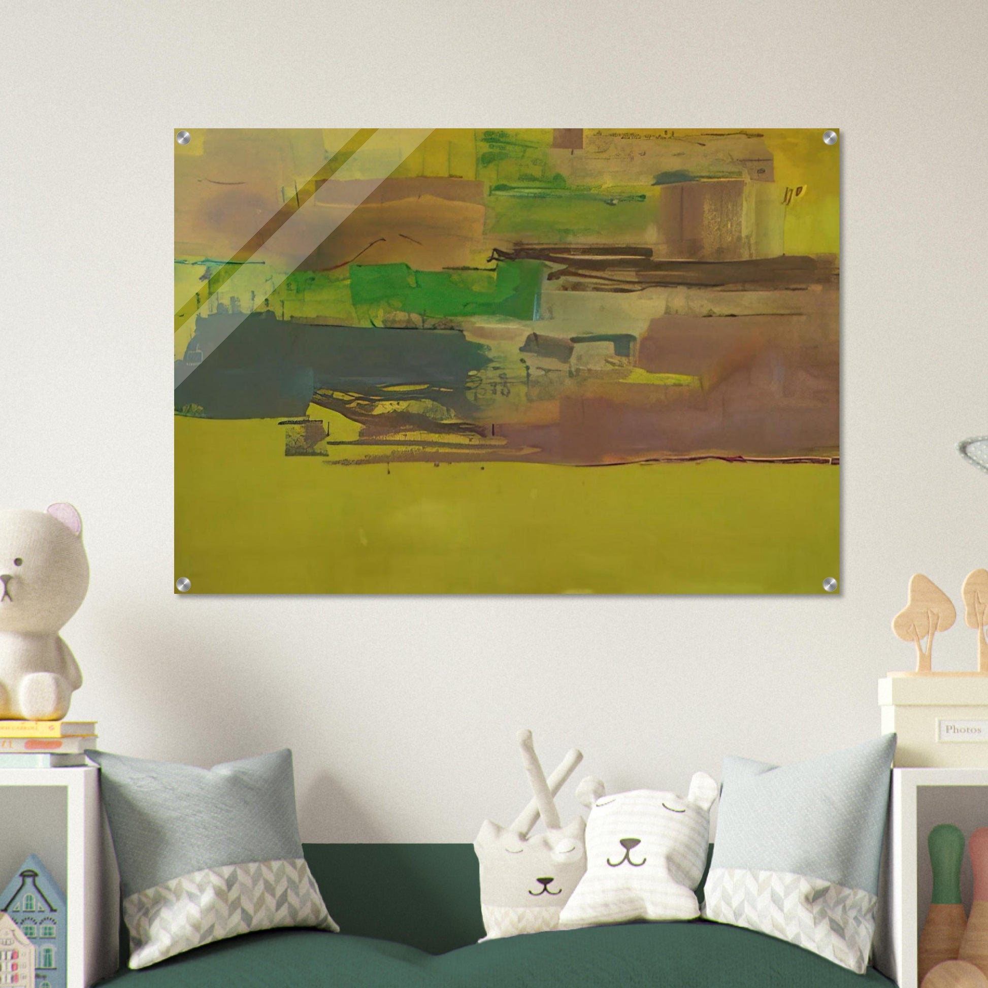 August Deep - 1978 - Helen Frankenthaler Acrylic Print - 70x100 cm / 28x40″ inches