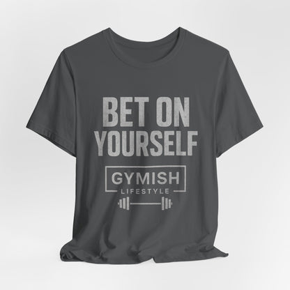 Fitness-Motivations-T-Shirt – Gymish Lifestyle: Setz dich selbst! Workout-Shirts für Männer