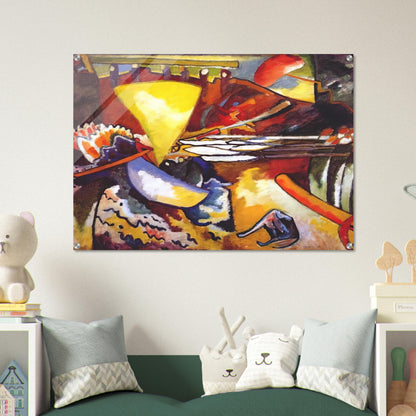 IMPROVISATION 11 1910 - Wassily Kandinsky Acrylic Print - 70x100 cm / 28x40″ inches