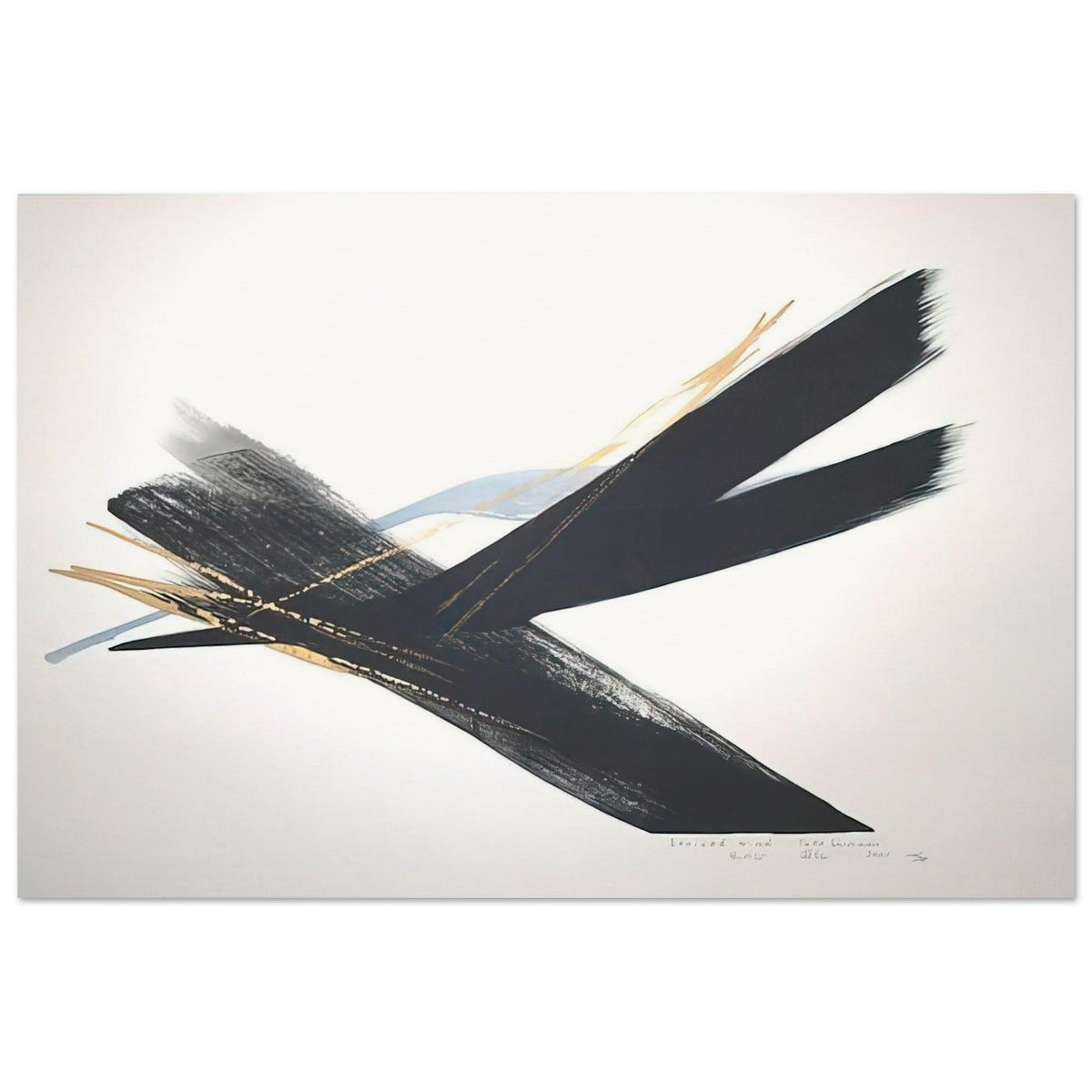 Arrived Wind - 2001 - Toko Shinoda Art Prints - 100x150 cm / 40x60″ inches | Toko Shinoda Poster | Toko Shinoda Prints
