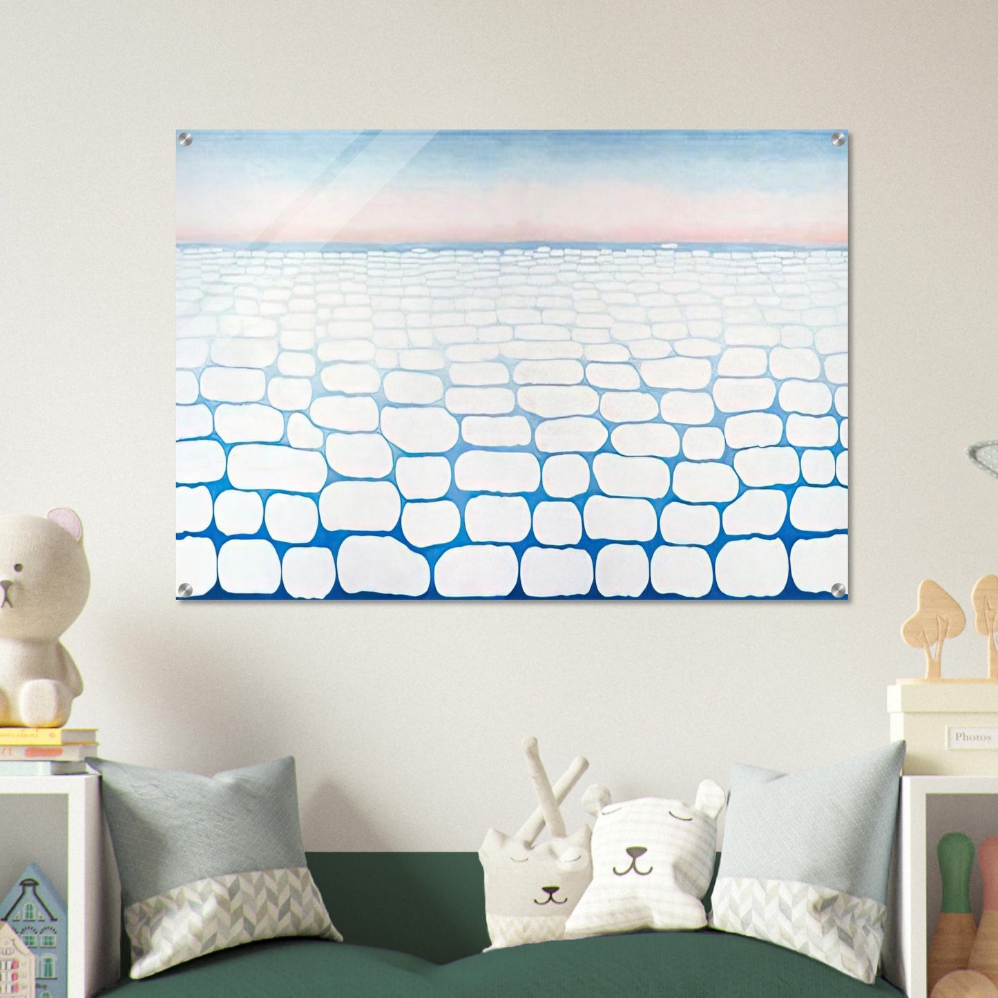 Sky Above Clouds IV - Georgia O'Keeffe Acrylic Print - 70x100 cm / 28x40″ inches