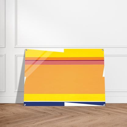 Rotation B - 1964 - Larry Zox Acrylic Print - 70x100 cm / 28x40″ inches