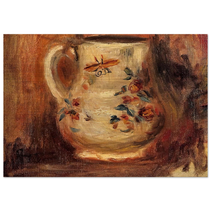 Pitcher - Pierre-Auguste Renoir Brushed Aluminum Print - 70x100 cm / 28x40 inches | Pierre-Auguste Renoir Aluminum Print | Pierre-Auguste Renoir Prints