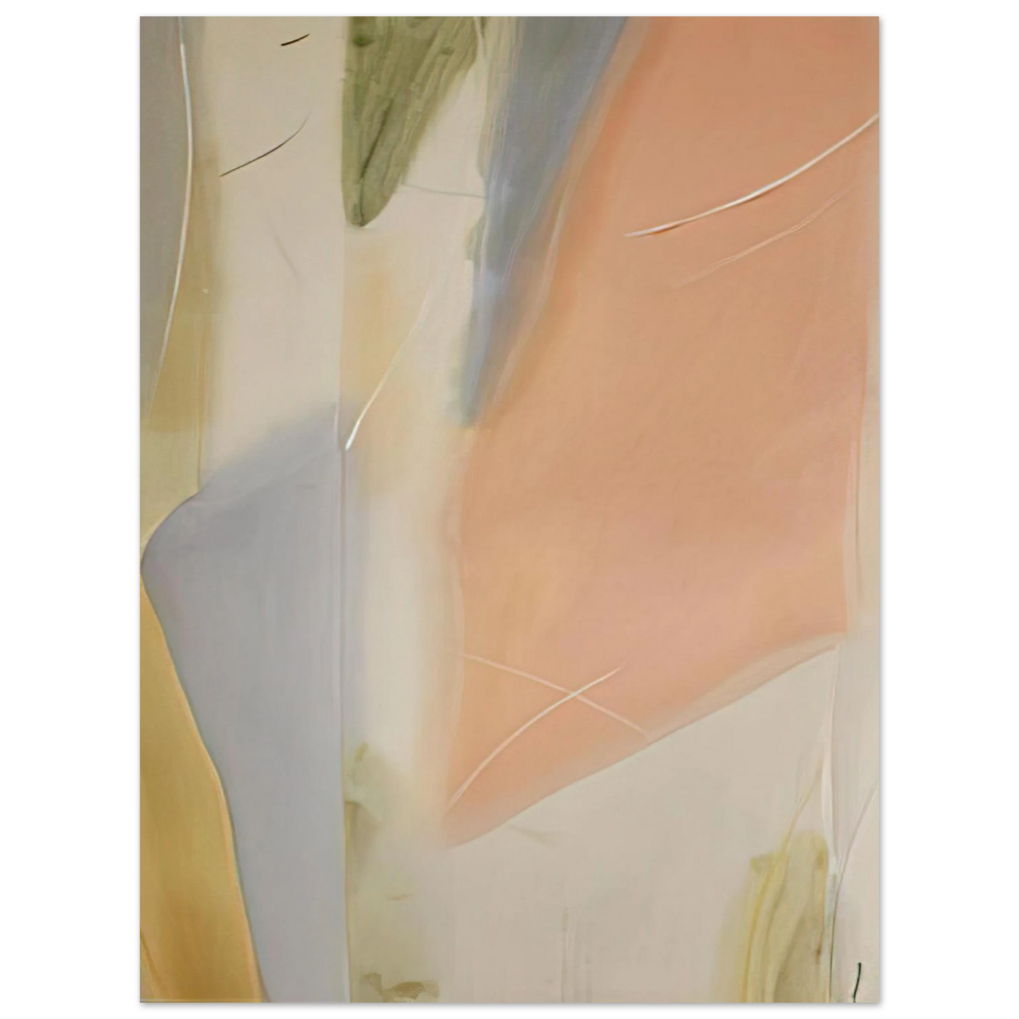 Larry Zox - Untitled - 1987  75x100 cm / 30x40inches Fine Art Poster